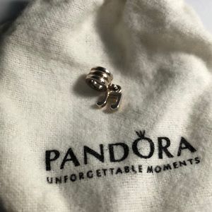 Pandora music note charm